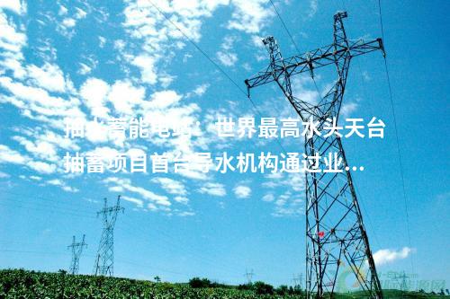 抽水蓄能電站：世界最高水頭天臺抽蓄項目首臺導水機構通過業主驗收