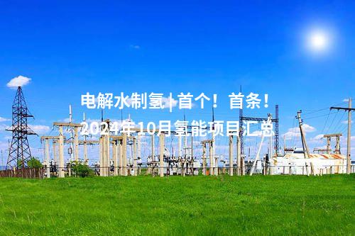 電解水制氫 | 首個(gè)！首條！2024年10月氫能項(xiàng)目匯總