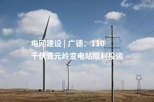 電網(wǎng)建設(shè) | 廣德：110千伏青元嶺變電站順利投運(yùn)