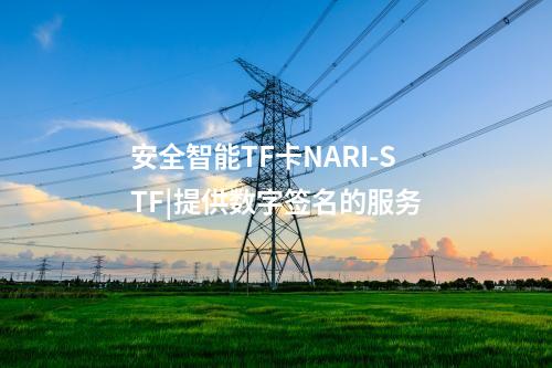 安全智能TF卡NARI-STF|提供數(shù)字簽名的服務
