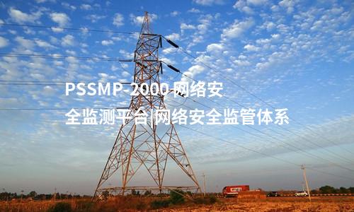 PSSMP-2000 網絡安全監測平臺|網絡安全監管體系