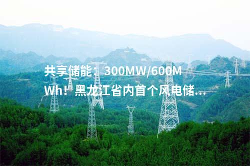 共享儲能：300MW/600MWh！黑龍江省內首個風電儲能項目開工